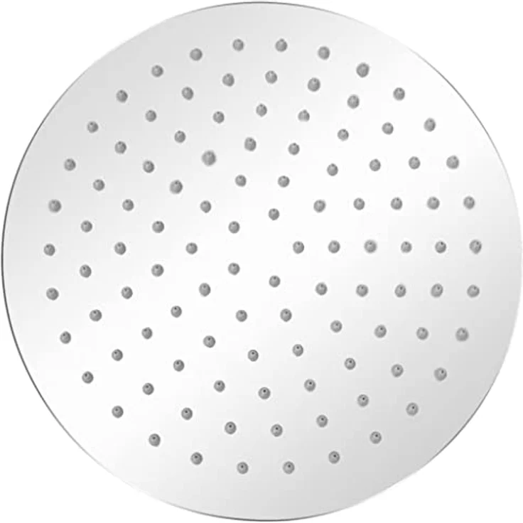 vidaXL Kopfbrause Edelstahl 25cm Regendusche Regenbrause Brausekopf Duschkopf – Bild 3