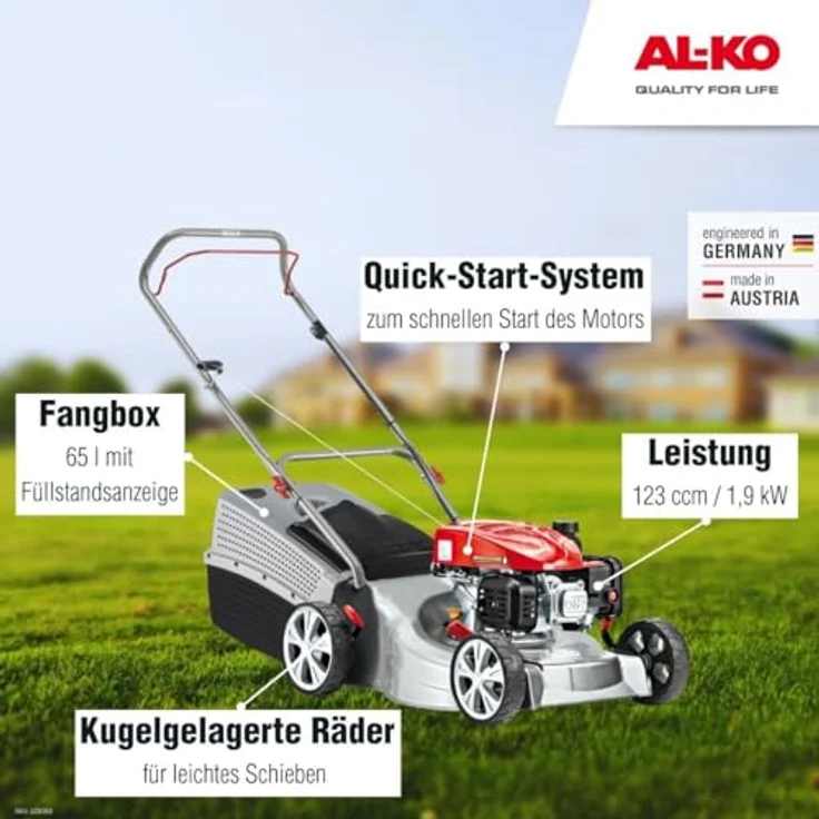 AL-KO Benzin-Rasenmäher Classic 4.62 P-A – Bild 4