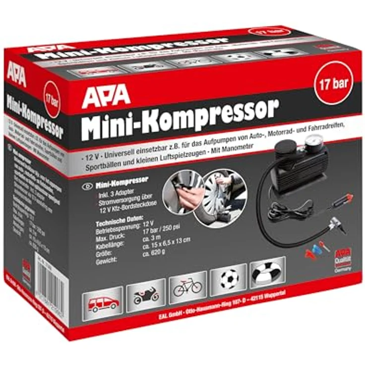 Eufab 21066 Kompressor 17 bar – Bild 3
