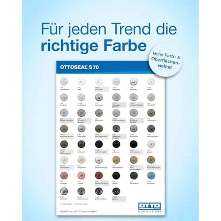 OTTOSEAL  S70 Premium-Naturstein-Silikon/Silicon 310 ml - Matt-Weiß C6112 – Bild 4
