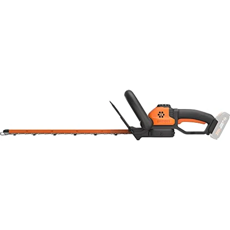 Worx WG261E.9 Akku-Heckenschere 20V Profi Hecken- und Strauchschere mit 44 cm Schwertlänge Ideal für hohe Hecken Wird ohne Akku & Ladegerät geliefert – Bild 2