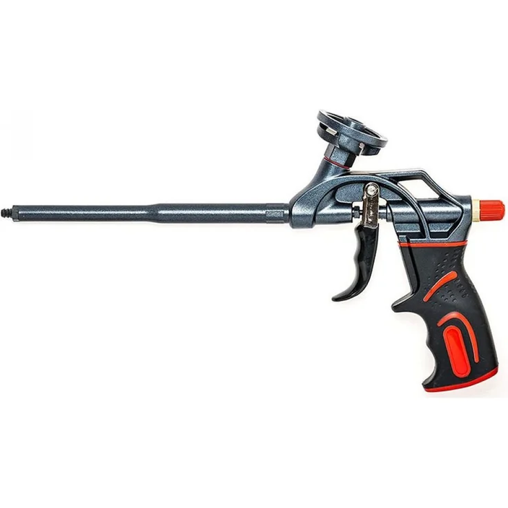 IRION Skelettpistole Guardia X7, Dosierpistole mit antihaftbeschichteter Dosenadapter, rot/schwarz/anthrazit – Bild 1