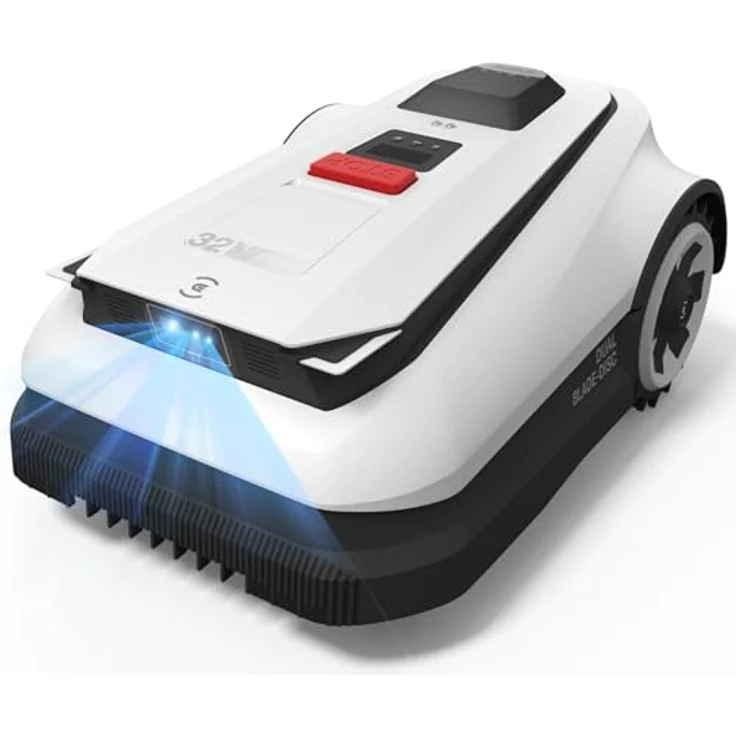Ecovacs Mähroboter GOAT A1600 mit vollautomatischer Kartierung, White One Size – Bild 1