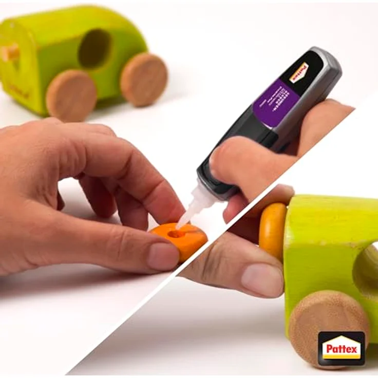 Pattex Perfect Pen, Sekundenkleber extra stark und präzise für punktgenaues Dosieren, Superkleber Stift für Materialien wie Holz, Gummi und Porzellan, 1 x 3g - Preisvergleich – Bild 6