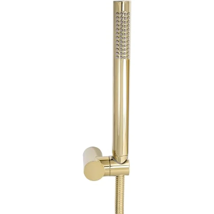 Rea Badewannenarmatur LUNGO L.GOLD, Einhebel Mischbatterie mit Handbrause, Wandmontage, Messing, gold – Bild 4