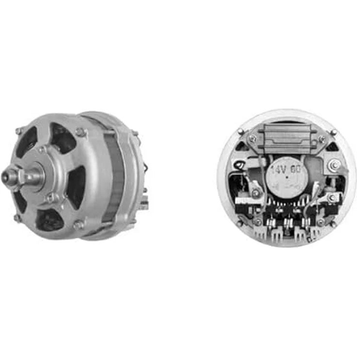 MAHLE Lichtmaschine MG 111, Generator 14 V 60 A ohne Riemenscheibe, für DEUTZ-Fahrzeuge – Bild 1