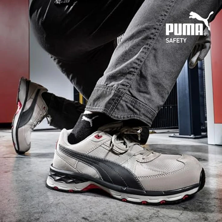 PUMA Safety VANTI GREY LOW Arbeitsschuh, Innovative IMPULSE.FOAM® Zwischensohle mit Anti-Figue Technologie – Bild 6