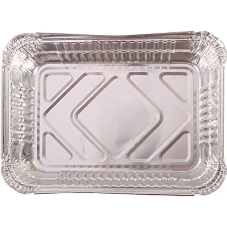 intergrill 800° Grill Aluschalen, 20 Stück Tropfschalen für Gas-, Kohle- und Elektrogrills, ca. 17 x 11 cm, robust und vielseitig einsetzbar – Bild 5