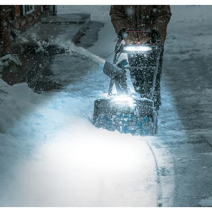 Makita Akku-Schneefräse SN001GZ, kompakte Schneefräse mit 530 mm Räumbreite, stufenlos verstellbarer Schneewurfrichtung und IPX4-Wetterschutz – Bild 15
