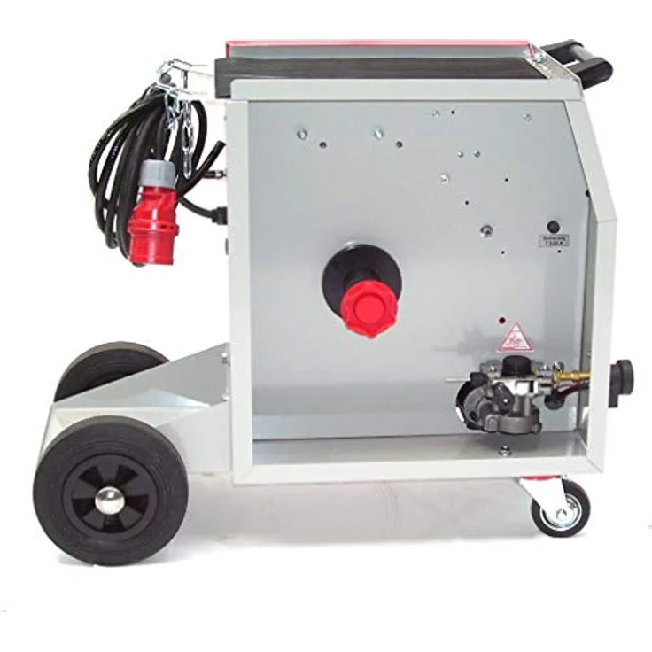 Apex Schutzgasschweißgerät EasyMIG 210 AM MIG MAG Schutzgas Schweißgerät + MB15 Brenner + 15kg 0,8 mm Draht, Synergetische Steuerung, Euro-Zentralanschluss - Preisvergleich – Bild 4