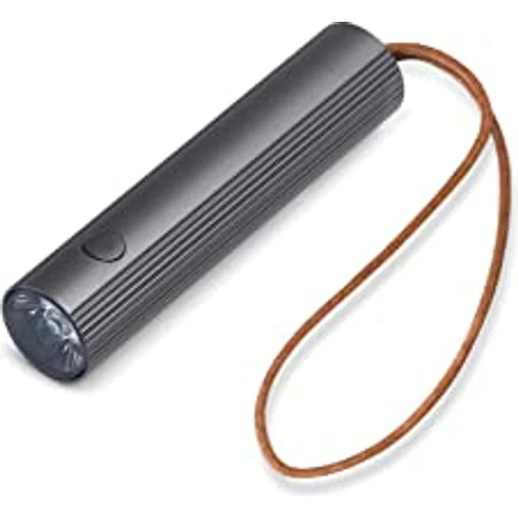 Lexon Fine Bag Light, LED Lichttasche in Gunmetal – Bild 1