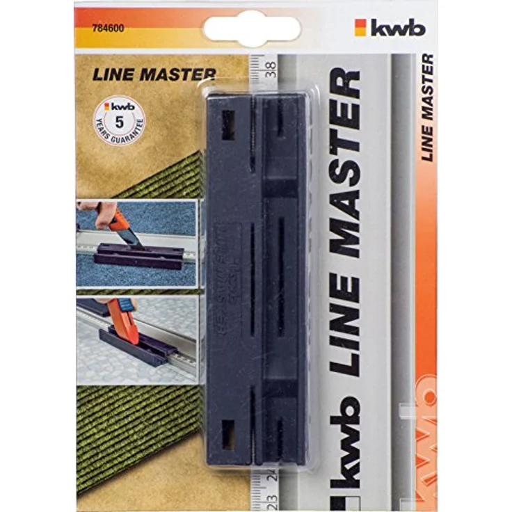 kwb LINE MASTER Messerführung ? Führungsschiene für Cutter und Teppich-Messer – Bild 2