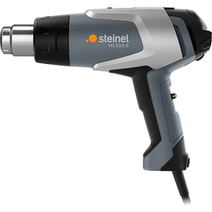 Steinel Heißluftgebläse HG 2320 E Koffer, 2300 W Heißluftpistole, 80°-650°C, 500 l-min, LCD-Display, Überhitzungsschutz, 3m Kabel – Bild 3