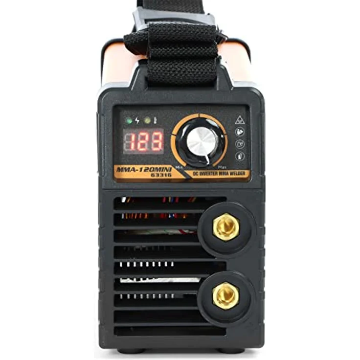 XPOtool MMA Elektroden Schweißgerät 20-120A IGBT Inverter, E-Hand mit Arc-force, Hot-start, Anti-stick, inklusive Zubehör – Bild 3