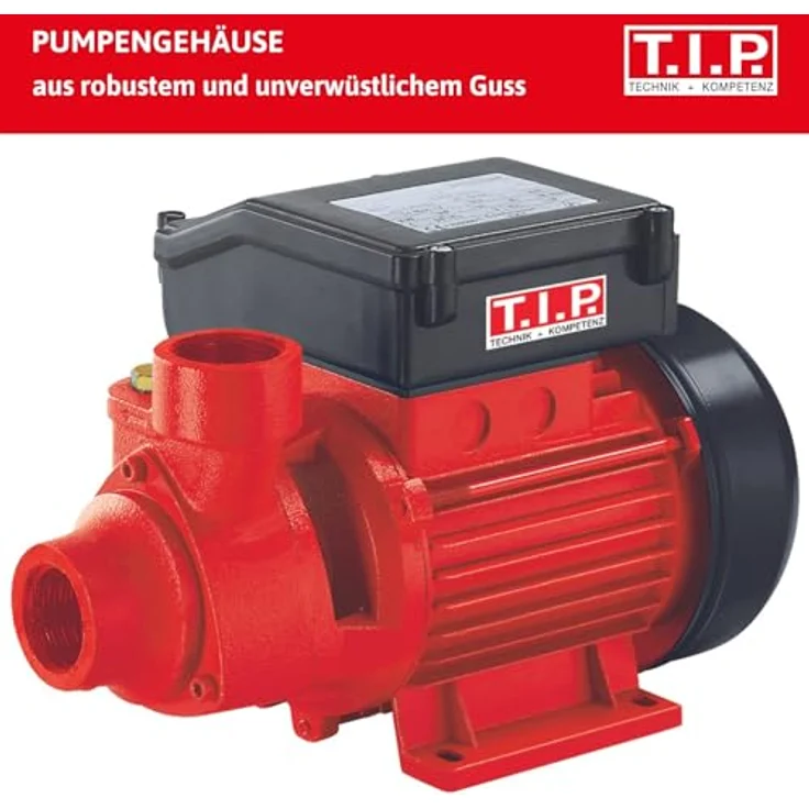 T.I.P. 30183 Peripher-Gartenpumpe Guss GPP 2100 M, bis 2.100 l-h Fördermenge – Bild 5