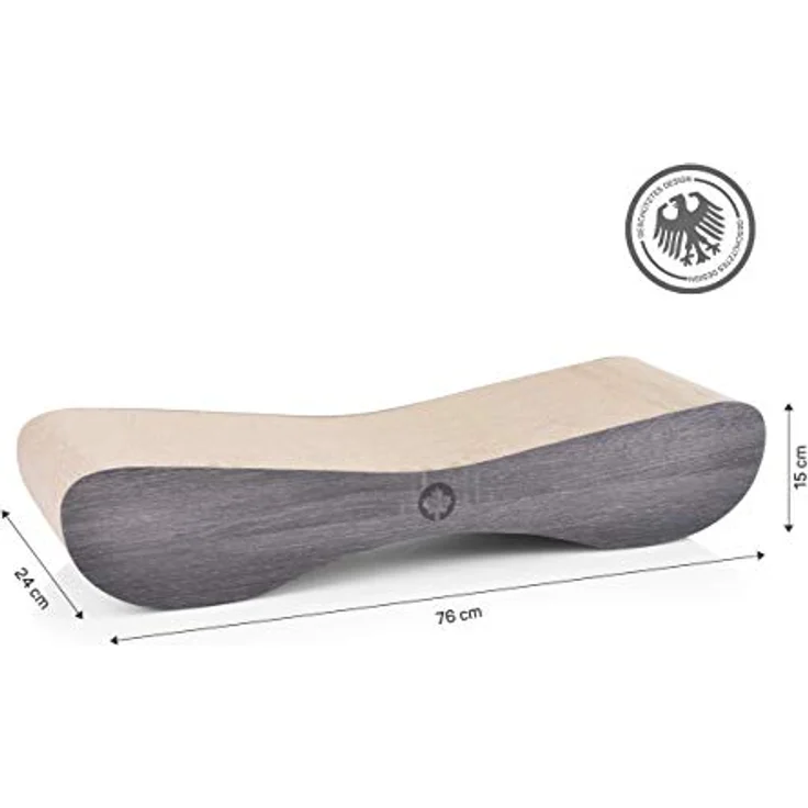 CanadianCat Orbit und Satellite (2.30 cm, Dunkelgrau), Katzenbaum – Bild 4