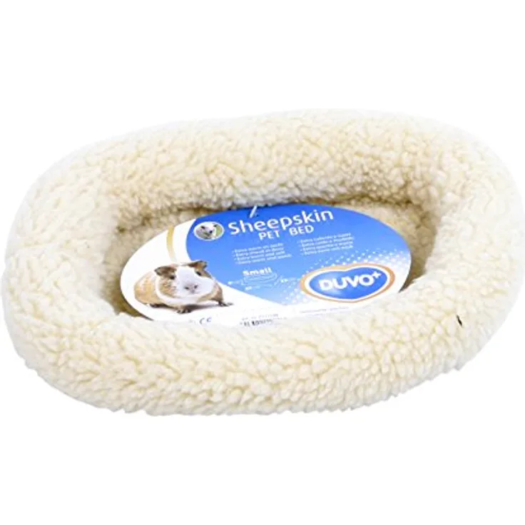 Duvo+ 711/100 Korb Oval Schaffell