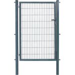 Arvotec Zauneinzeltür ESSENTIAL, Gartentor mit Vierkantrahmen, verzinktem Metall, zum Einbetonieren