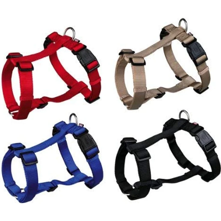 TRIXIE Premium H-Geschirr Größe L–XL, verstellbares Hundegeschirr für sehr große Hunde, Brustumfang 75–120 cm, 25 mm, rot – Bild 4