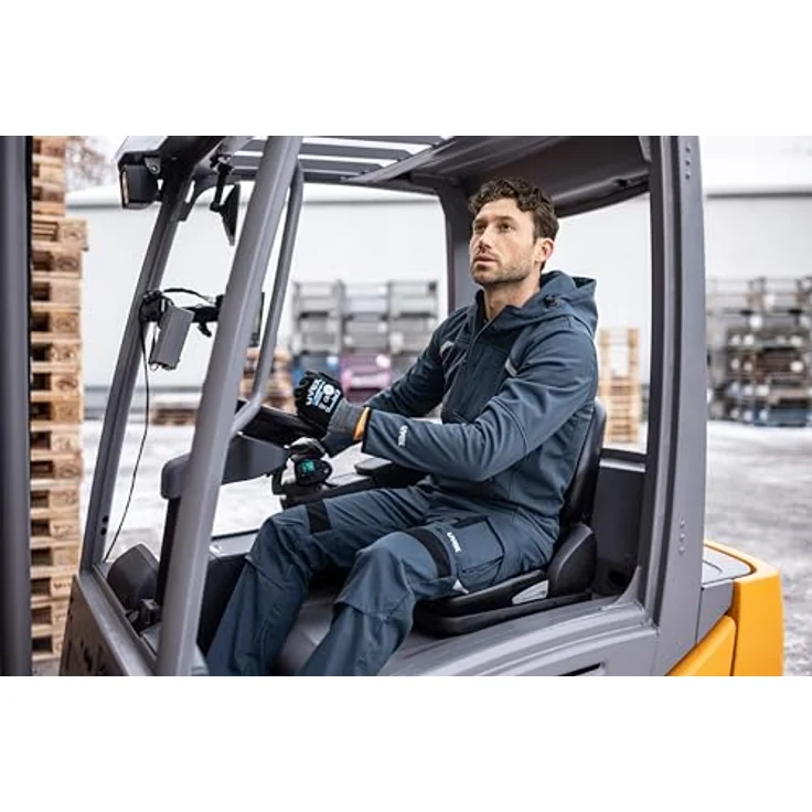 Uvex suXXeed craft 7322 Softshelljacke, Regular Fit, anthrazit, Gr. S mit ergonomischer Passform und hohem Tragekomfort – Bild 5