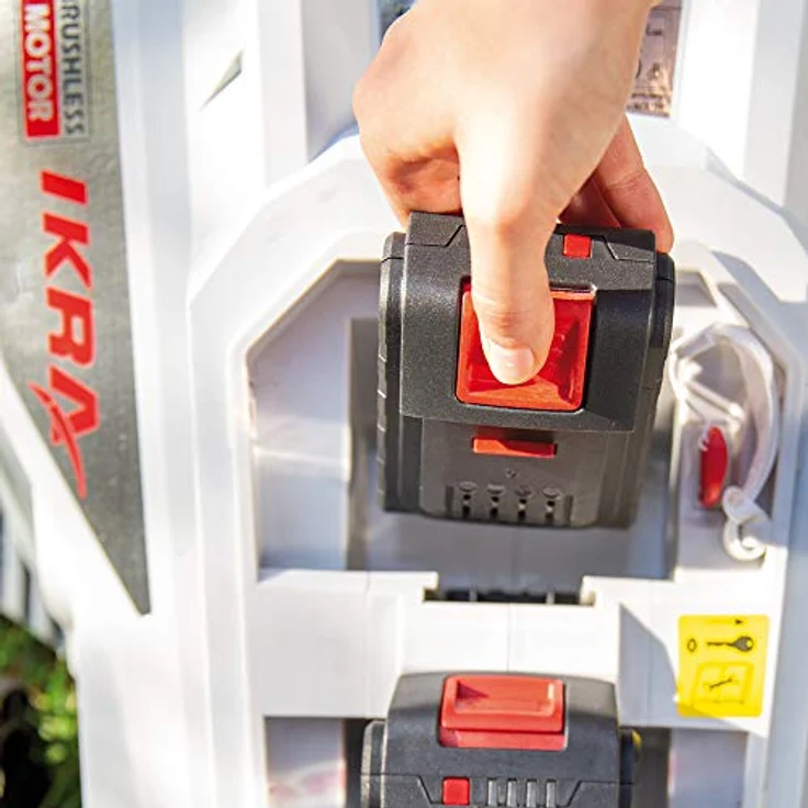 IKRA 20V 2,0Ah Li-Ion Akku Typ LI 22, Ersatzakku für Gartengeräte mit LED-Display – Bild 5