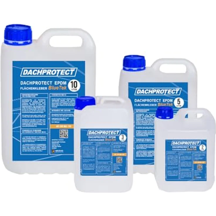 Hanse Syntec Systems EPDM Folienkleber BlueTek, wasserbasierter Acrylat-Kleber für flexible Dachverklebungen, 2/3/5 & 10L – Bild 1