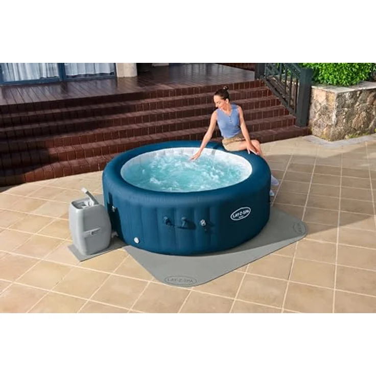Bestway LAY-Z-SPA Xtras Bodenschutzfliesen-Set 196 x 196 cm – Bild 2