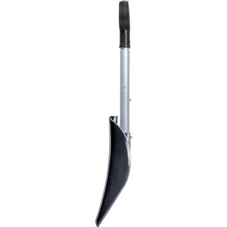 Prosperplast Schaufel Everest Eco, ausziehbarer Griff, Schwarz, mit leichtem Aluminiumgriff und stabilem Kunststoffblatt – Bild 2