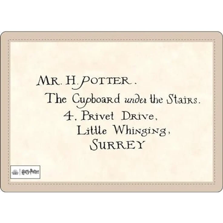 CERDÁ LIFE'S LITTLE MOMENTS Harry Potter Hundespielzeug, Plüsch mit Aufschrift "Letter of Acceptance to Hogwarts" – Bild 2