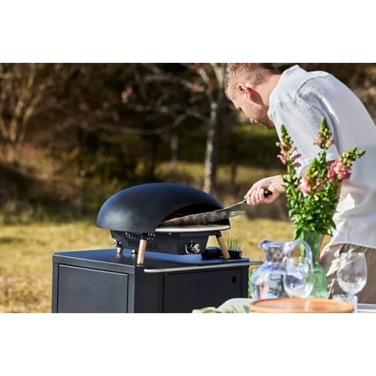 Le Feu Turtle 3.1, Gas-Pizzaofen mit über 400 °C, vielseitiges Design mit Abdeckungen und Tisch – Bild 6