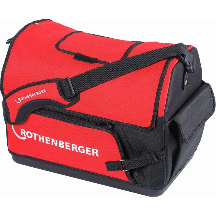 Rothenberger Werkzeugkoffer, stabile Werkzeugtasche mit 30 l Volumen und wasserdichtem Boden, 450x285x335mm