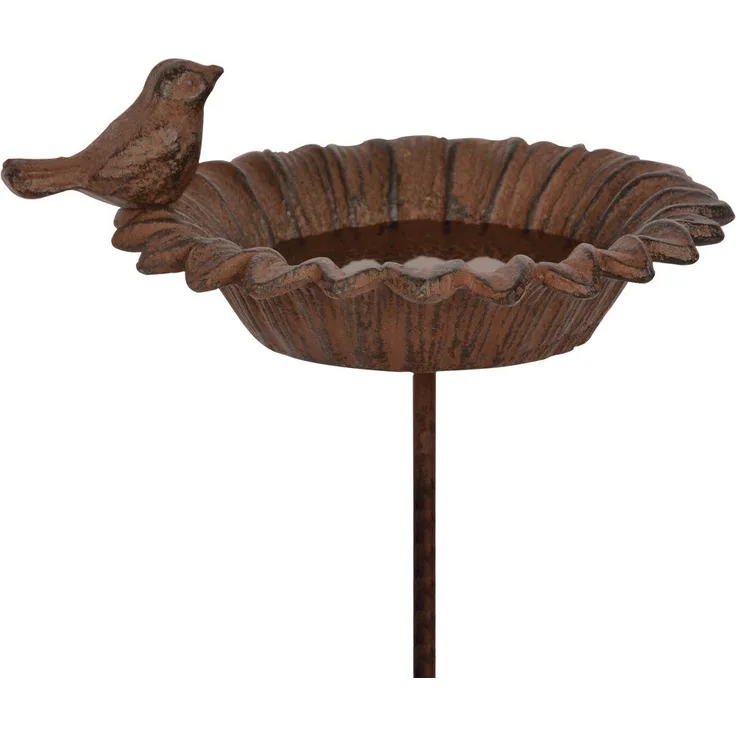Esschert Design Vogeltränke, Vogelbad auf Stab