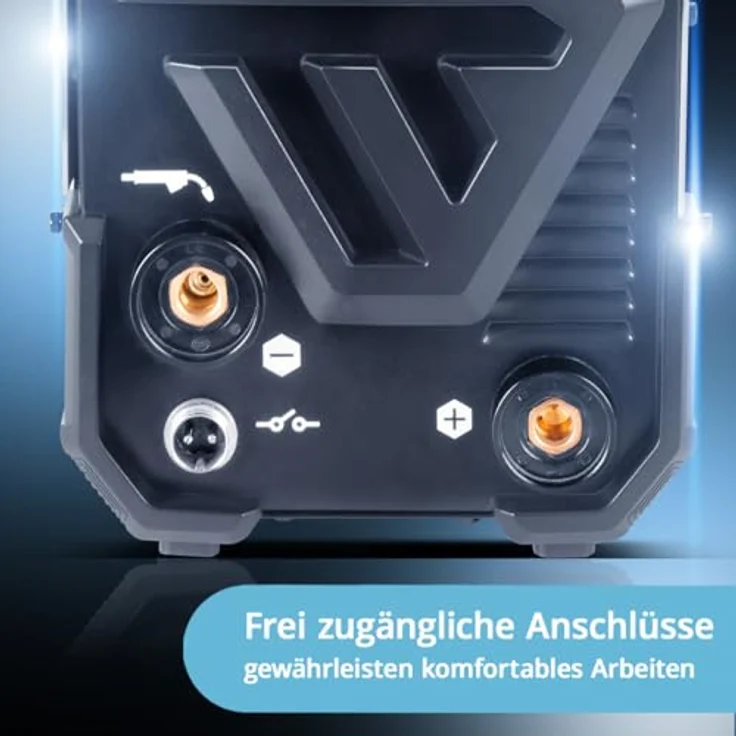 STAHLWERK FLUX 120 ST Digital, Schweißgerät mit Fülldraht, MMA, ARC, LIFT und TIG Funktion – Bild 7
