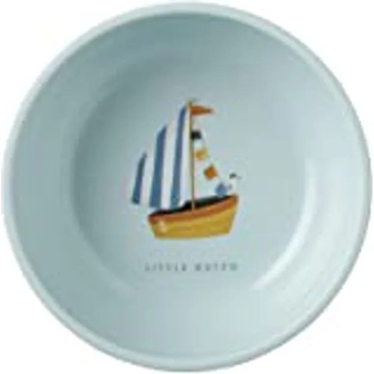 Mepal – Kinderschale Mio – Kinder Geschirr – Gut für Brei, Joghurt und Suppe – Mikrowellentauglich – Spülmaschinengeeignet – BPA frei – 300ml – Sailors Bay