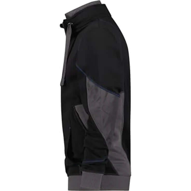 DASSY Stellar - Sweatshirt schwarz/anthrazitgrau M STANDARD – Bild 3
