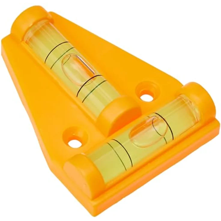 Silverline 250450 Mini-Wasserwaage mit Horizontal- und Vertikallibelle 60 x 45 mm – Bild 3