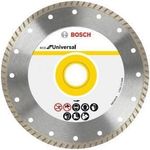 Bosch Diamanttrennscheibe 125mm Turbo Eco, universell einsetzbar für Beton und Ziegel