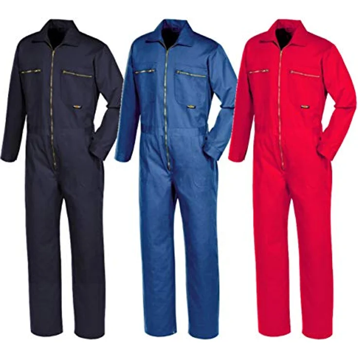 texxor Overall Basic, Arbeitsoverall Anzug marine 106, 8041 - Robust, viel Stauraum, ÖKO-Tex zertifiziert – Bild 2