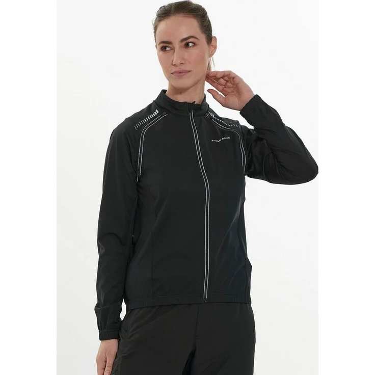 ENDURANCE Softshelljacke Wadie mit praktischen Reflektoren, Damen Radjacke, Unifarbe – Bild 1