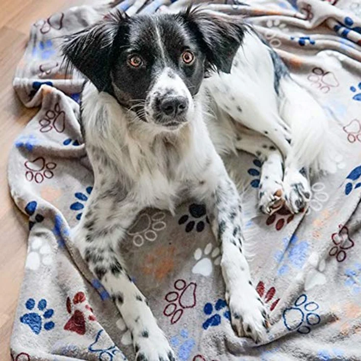 Nobby Fleece Plaid LISSI Classic dunkelgrau – Bild 4