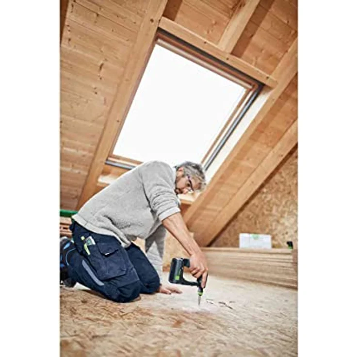 Festool Akku-Bohrschrauber CXS 18-Basic (mit Schnellspannbohrfutter, Gürtelclip), im Systainer – Bild 5