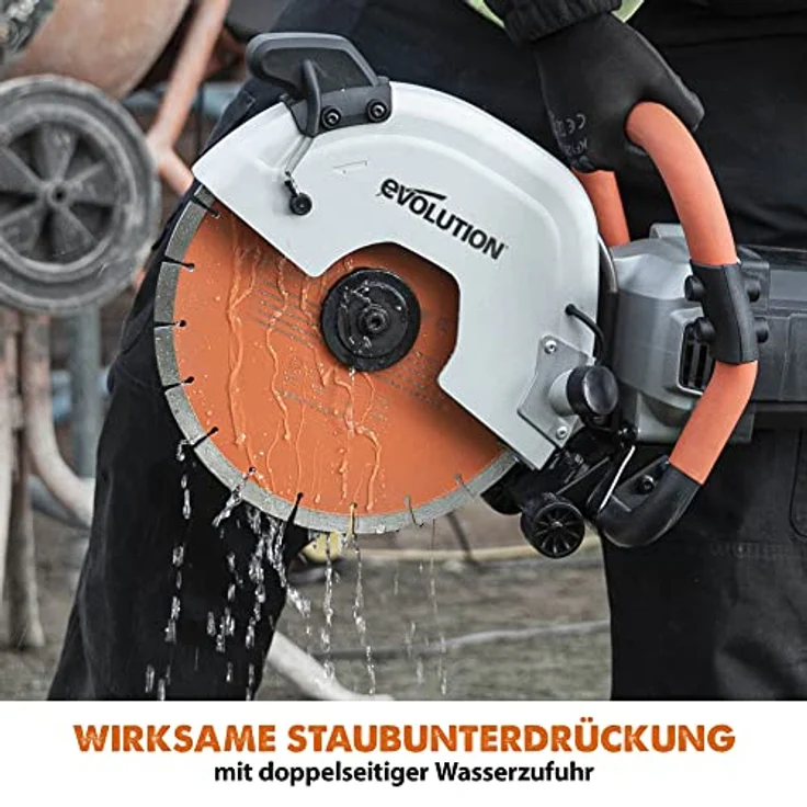Evolution R300DCT +, 300 mm Betonsäge - 2400W Motor, kein Benzin, 115 mm Schnitt, inkl. Premium Diamantblatt – Bild 3