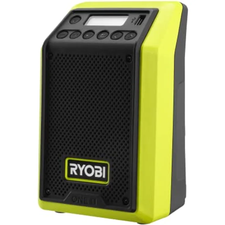 RYOBI 18V ONE+ Bluetooth-Radio RR18-0 (10 W Ausgangsleistung, ohne Akku und Ladegerät)