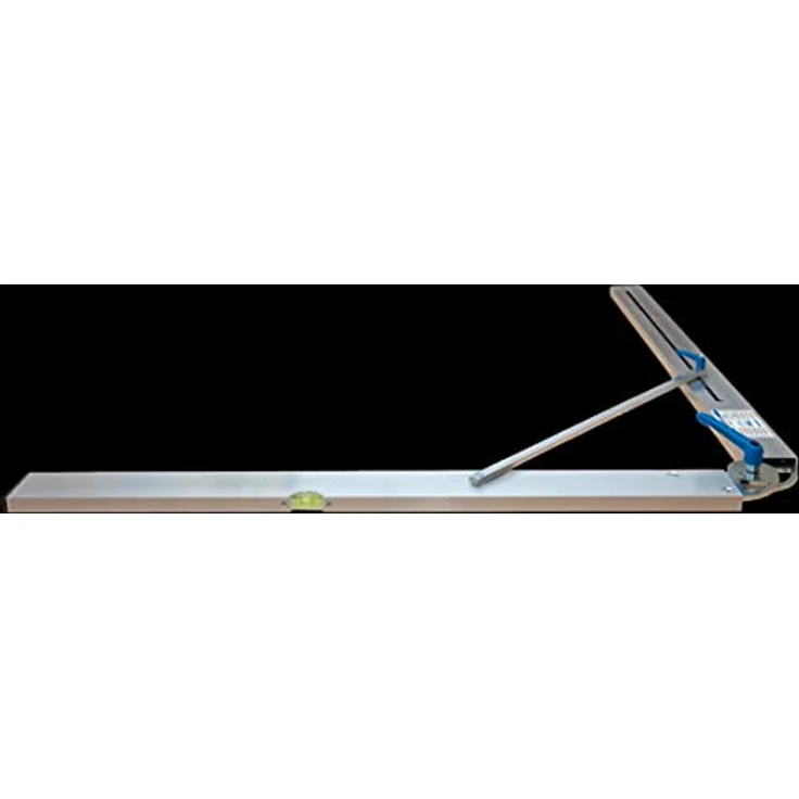 Sonstige rabo Bauwinkel 150 cm, zusammenklappbar, stufenlos einstellbar von 0–120°, mit justierbarer Horizontallibelle und zweifacher Klemmung – Bild 5