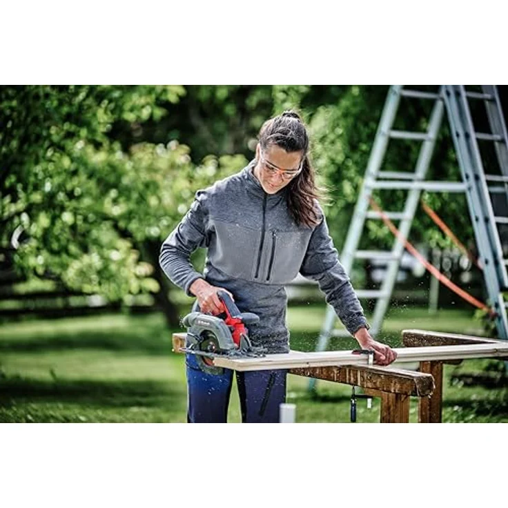 Einhell Akku-Handkreissäge TP-CS 18/165 Li BL - Solo, bürstenloser Motor, 165 mm Sägeblatt, elektrisch gebremst, inkl. LED-Licht, ohne Akku und Ladegerät – Bild 4