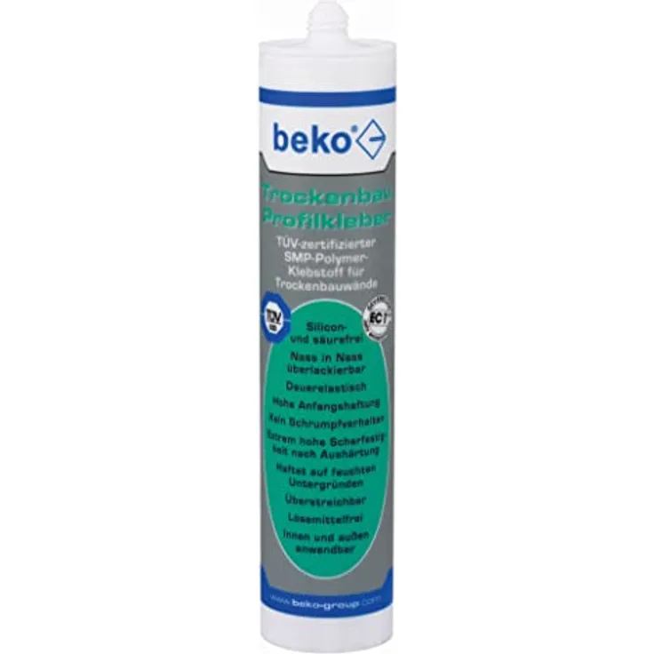 beko Trockenbau Profilkleber 310 ml weiß 251 310 1