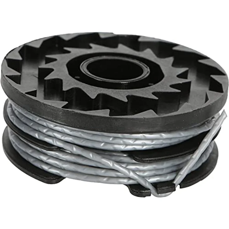 Greenworks Doppel-Fadenspule mit Schutzabdeckung, 2mm Fadendurchmesser 6m Schnur für Greenworks 40V Rasentrimmer G40LT G40LTK2 G40LTK2x Serie – Bild 3