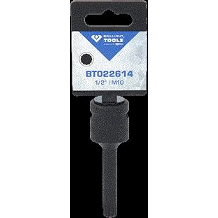 Brilliant Tools Bit-Steckschlüsselset BT022614, 1/2" XZN M10, Chrom-Molybdän-Stahl, phosphatiert, 78 mm Länge – Bild 8