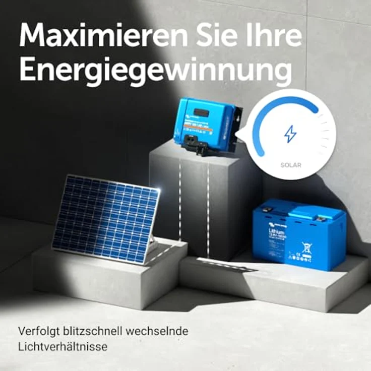 Victron Energy SmartSolar MPPT 150/60, leistungsstarker Solar-Laderegler mit über 98% Wirkungsgrad, Echtzeit-Datenanzeige und acht vorprogrammierten Ladealgorithmen – Bild 4