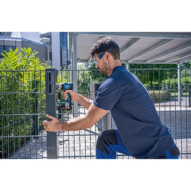 Bosch Professional 18V System Akku Drehschlagschrauber GDS 18V-330 HC, 330 Nm Anziehmoment, 560 Nm Losbrechmoment, inkl. 2x 4.0Ah ProCORE Akku, L-BOXX – Bild 4